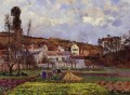 jardins potagers à l’hermitage pontoise 1873 Camille Pissarro